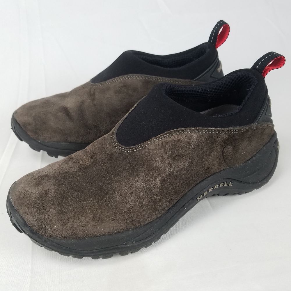 Merrell Womens Size 6.5 Orbit Moc Gunsmoke Slip on